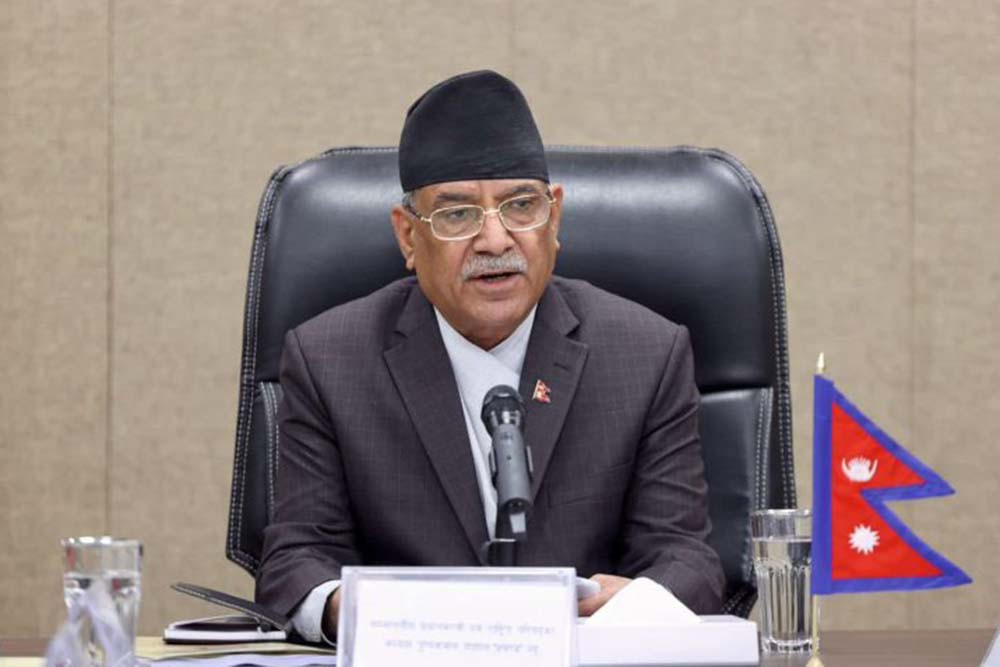 PM Dahal calls meeting to collect info on country's economic situation